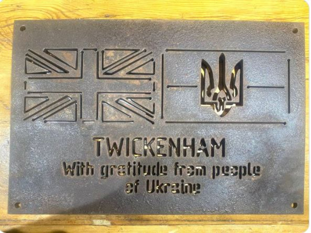 The people of Ukraine will formally thank Twickenham residents for their remarkable support at an event on Monday afternoon.