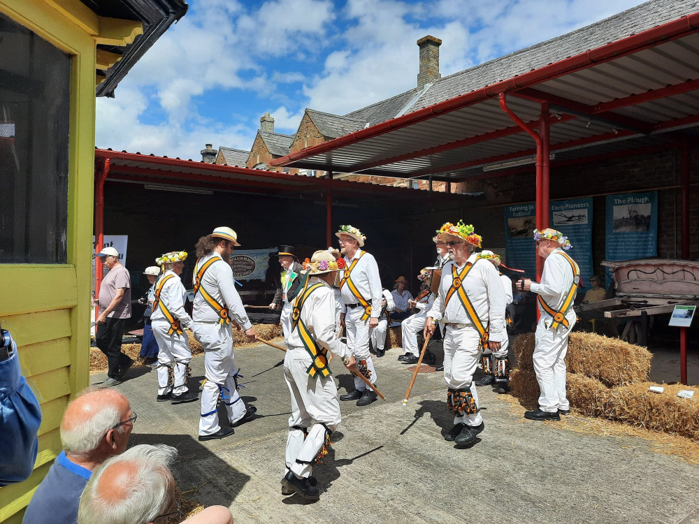 Rutland Morris Men performing at the 2022 event. Image credit: Nub News. 