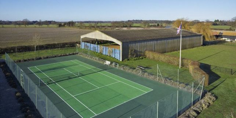 Tennis courts on the Shotley peninsula (Picture: Nub News) Tennis courts on the Shotley peninsula (Picture: Nub News)