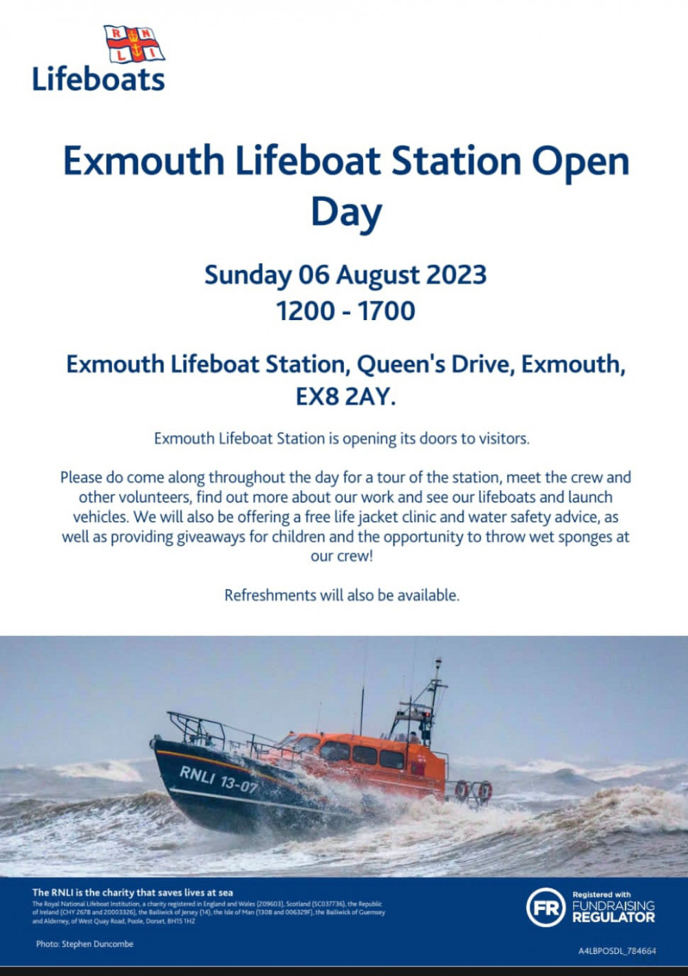 Exmouth RNLI Open Day 2023