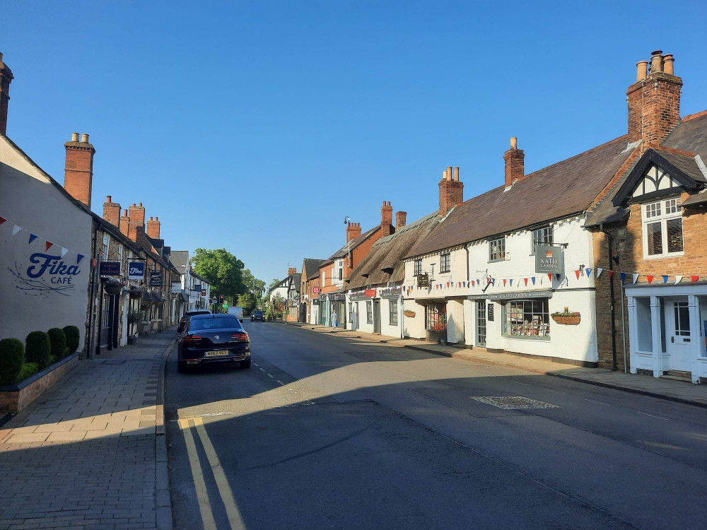 Some Mill Street shops will be joining a new Rutland-based shop and win loyalty card scheme. Image credit: Nub News. 