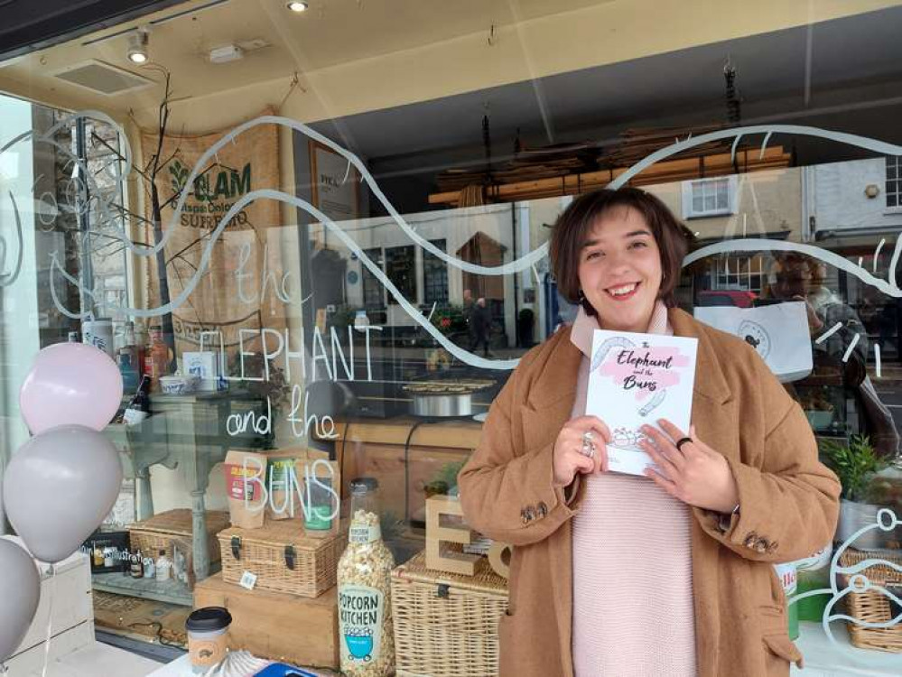 Local author Megan Mattravers has written a children's book inspired by Cowbridge's Elephant & Bun Deli