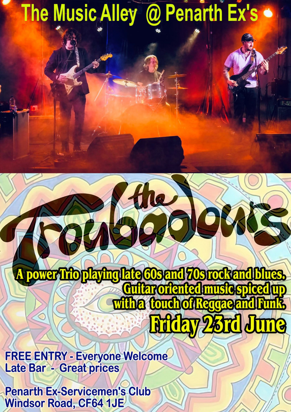 THE TROUBADOURS Live