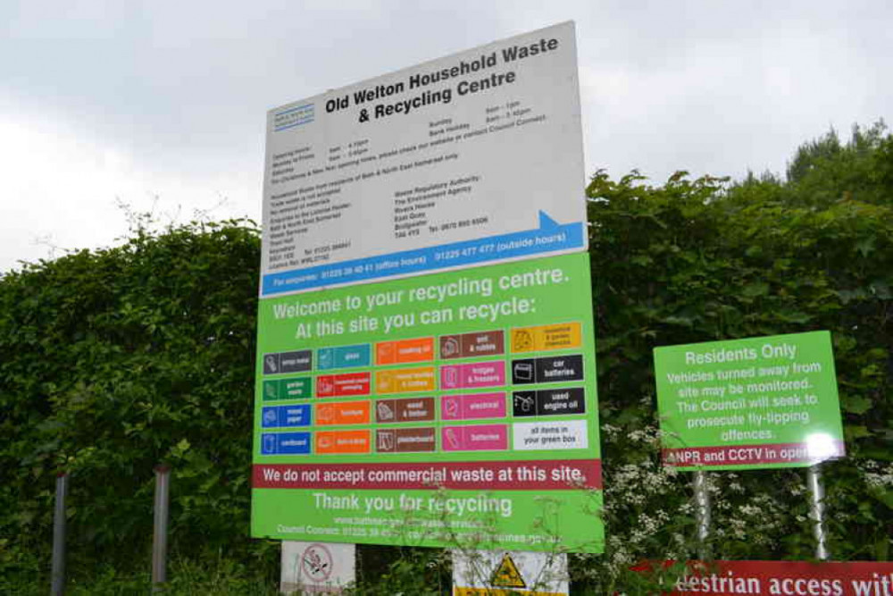 File photo of the local recycling centre File photo of the local recycling centre