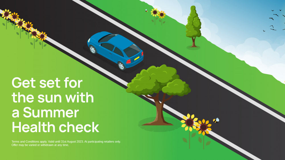 The Swansway Motor Group Offer of the Week is a Summer Health Check* - available at Swansway’s Crewe dealerships (Nub News).