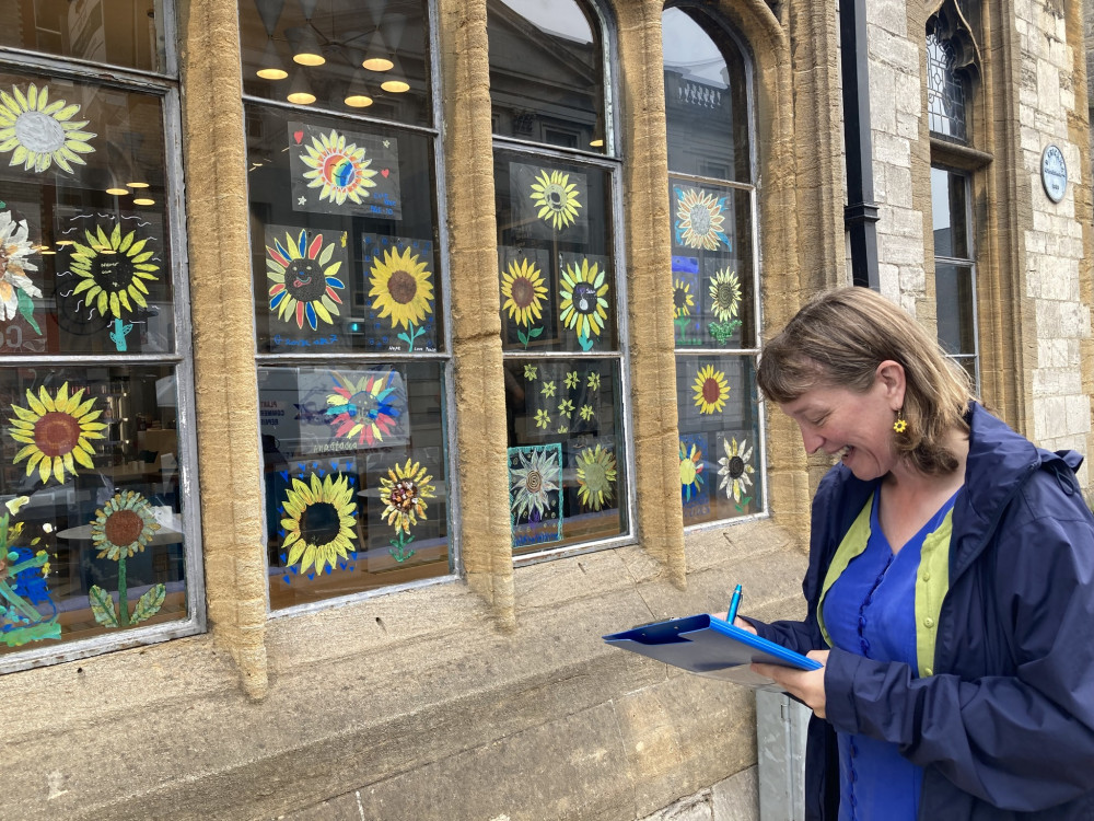 Dorchester businesses are once again being asked to back the sunflower campaign