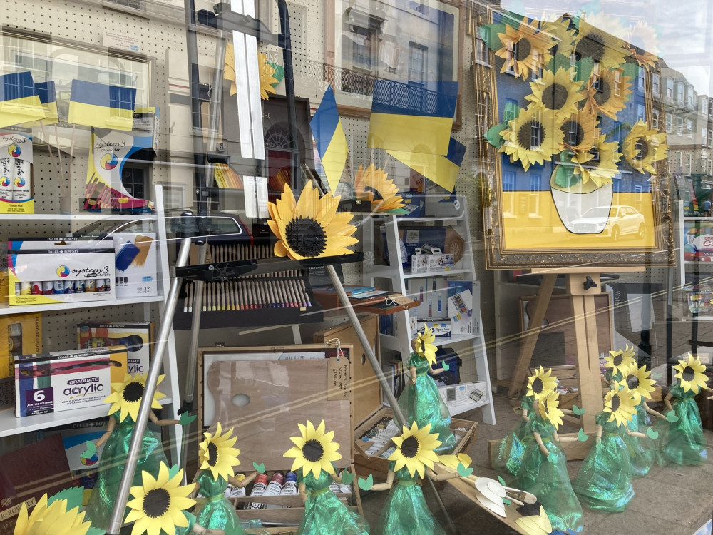 Shop window displays from last year's campaign