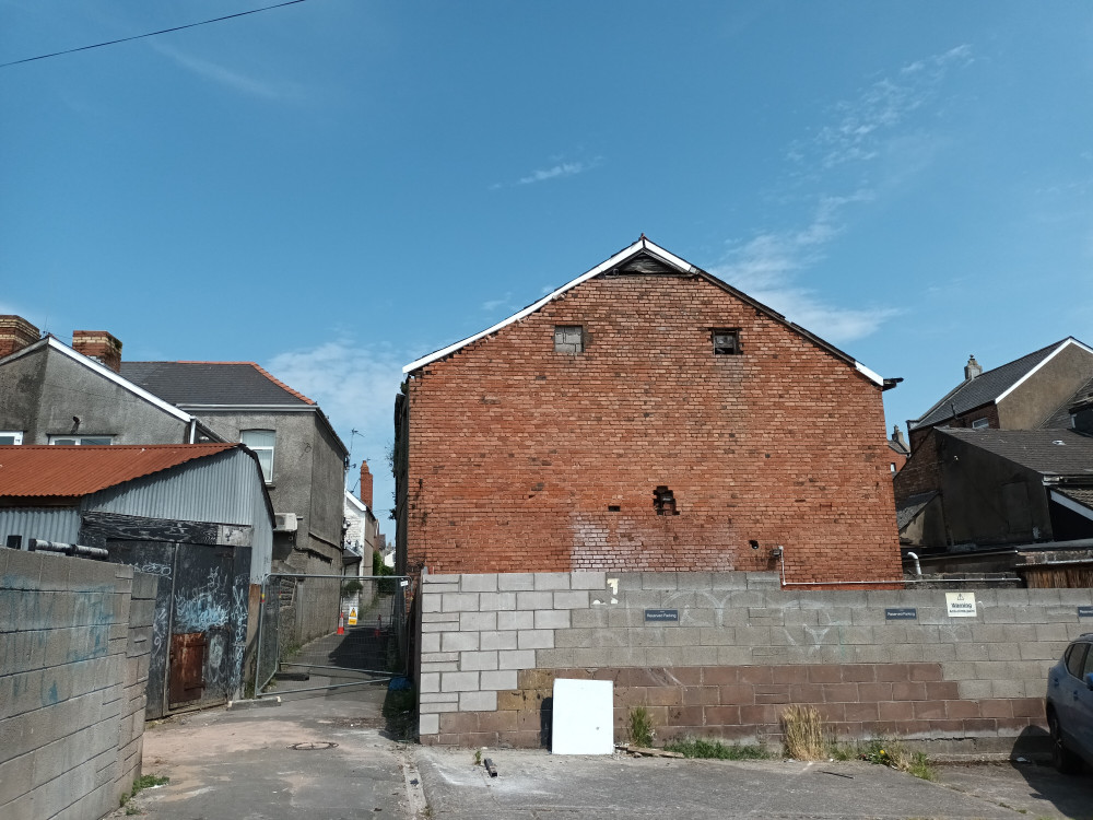 The endangered building. The endangered building.