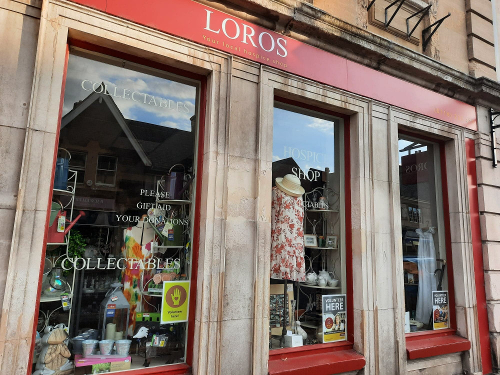 LOROS charity shop can be found at 12, High Street, Oakham, Rutland. Image credit: Nub News. 