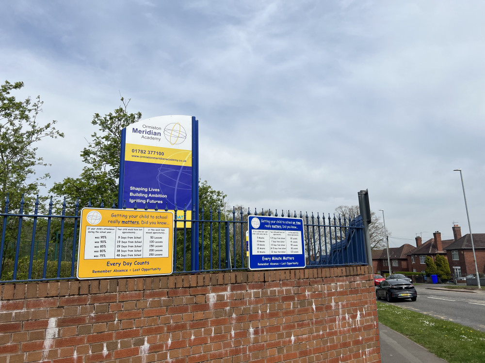 Ormiston Meridian Academy, Sandon Road, Meir is set to get a huge extension to cope with rising pupil numbers (Nub News).