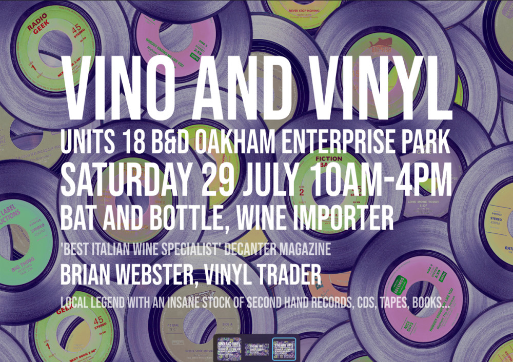 Vino and Vinyl on Oakham Enterprise Park