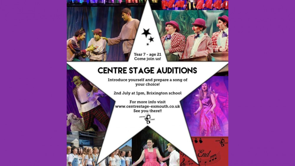 Auditions to join Centre Stage