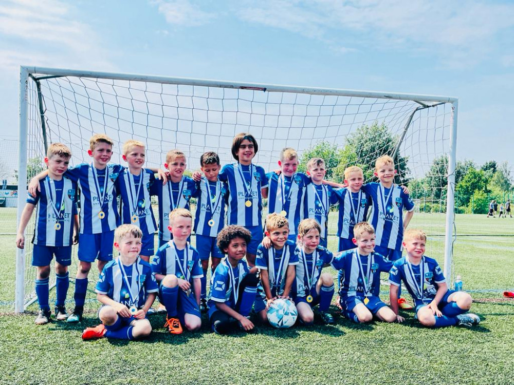 Sandbach United FC's U8 Kites (Photo: Jaime Evans) 