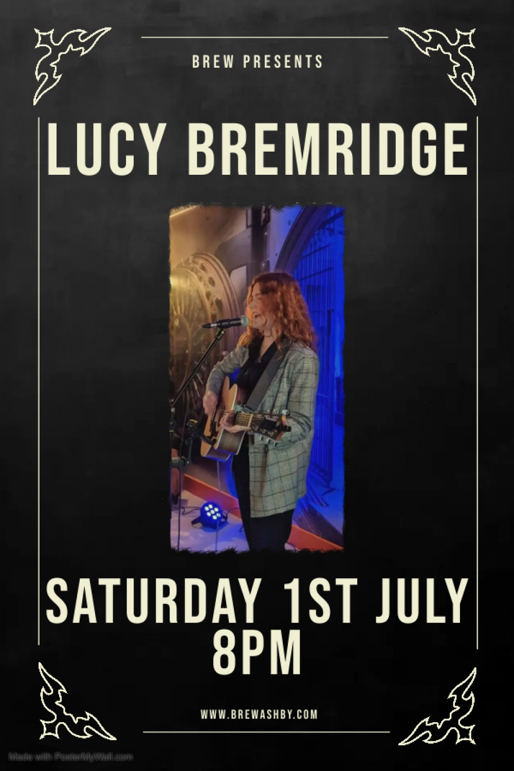 Live Acoustic Music with Lucy Bremridge at Brew, 106B Market Street, Ashby-de-la-Zouch