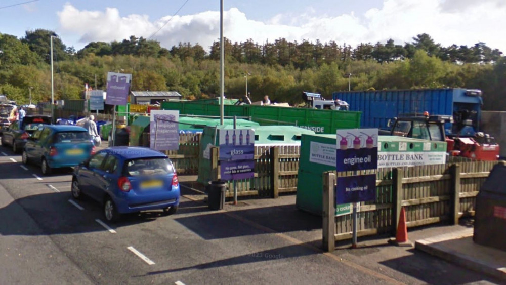 Knowle Hill Recycling Centre (Google Maps)