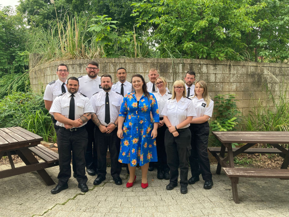 MP Alicia Kearns attended an award ceremony at HMP Stocken in which she awarded the graduates their certificates. Image credit: Alicia Kearns MP. 