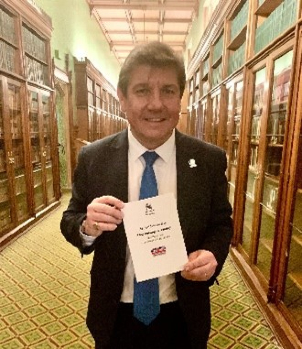 Stephen Metcalfe showed his support for Armed Forces Week in Parliament on 19 June