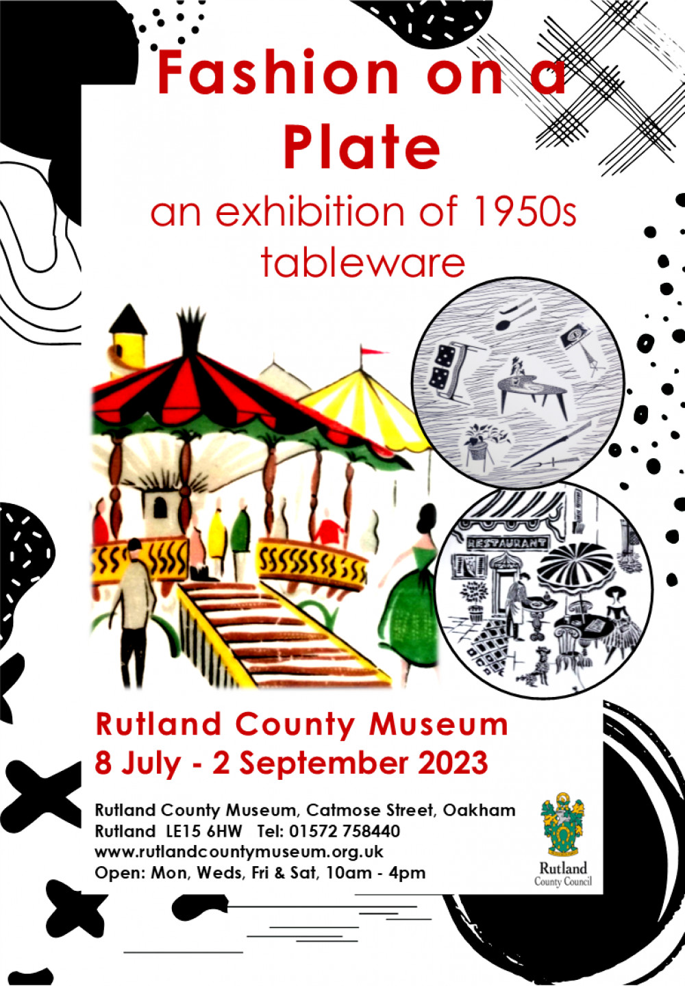 Fashion on a Plate: An Exhibition of 1950s Tableware