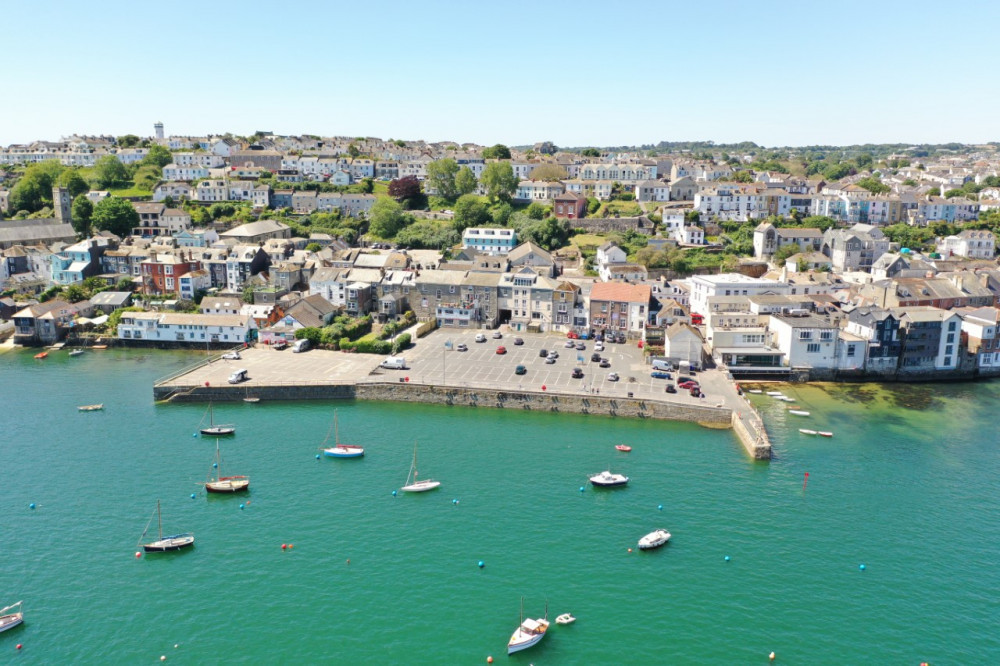 An aerial shot of Church Street car park where the council has agreed to a repurposed master plan (Image: Lavigne Lonsdale)  