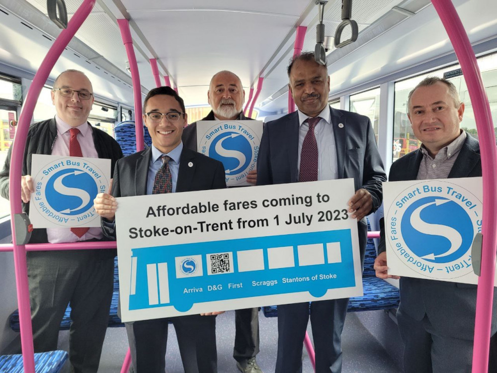 The new Affordable Fares Scheme will come into force on Saturday 1 July (Stoke-on-Trent City Council).