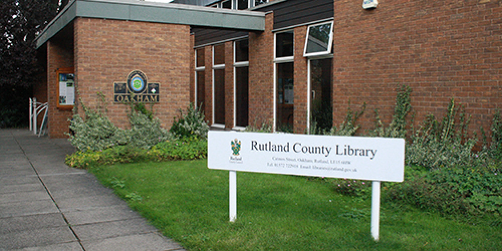 Oakham's Rutland County Library is located on Catmose Street. Image credit: Nub News. Oakham's Rutland County Library is located on Catmose Street. Image credit: Nub News.