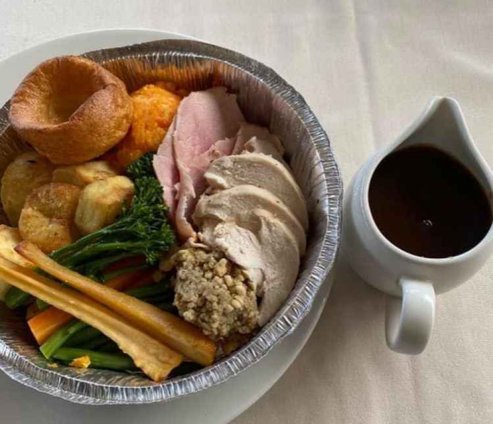 Chef Dave Brinkley has been running a takeaway service through lockdown Chef Dave Brinkley has been running a takeaway service through lockdown