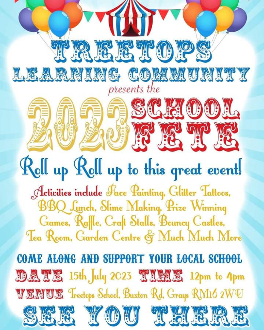 Treetops School Fete