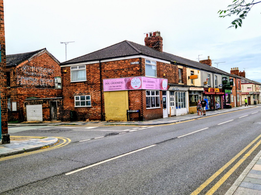 The incident on West Street, near to the junction with Bright Street, happened at 4:40pm on Tuesday 27 June (Ryan Parker).