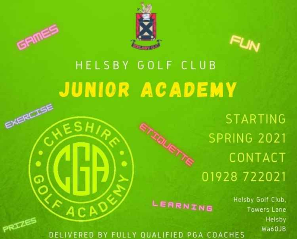 Helsby Golf Club junior academy Helsby Golf Club junior academy
