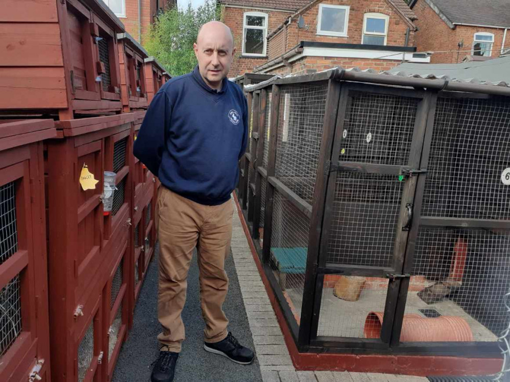 Steven Dickinson runs a business looking after small pets when their owners go on holiday. (Photos: Sandbach Nub News)   