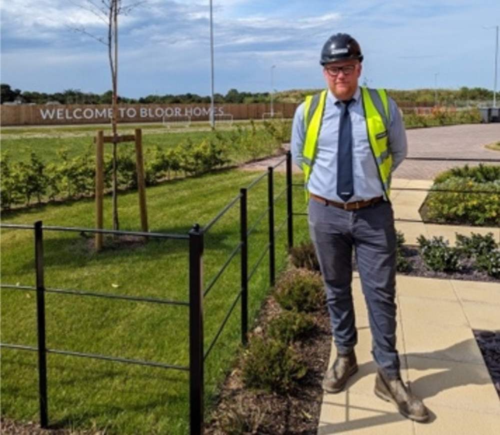 Felixstowe site manager John Crewdson recognised in this year’s coveted NHBC Pride in the Job Quality Awards (Picture: Bloor Homes)