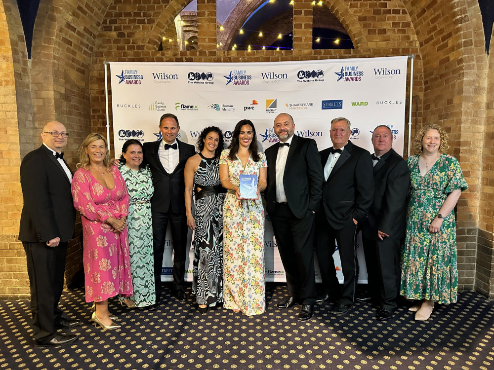 MHR, a family owned business operating in and around Rutland, has been recognised in a family business award ceremony. Image credit: MHR / Nada Giuffrida.