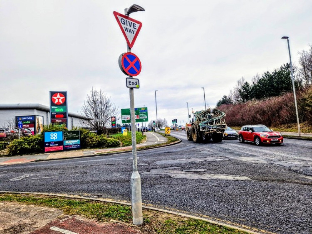 The incident at Gateway Service Station, Beswick Drive, happened at 4:20pm on Friday 30 June (Ryan Parker).