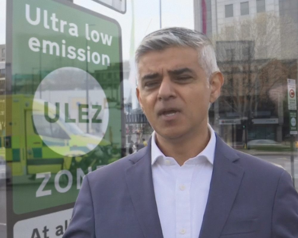 London Mayor Sadiq Khan