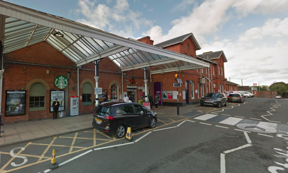 Grantham Station, Station Road, Lincolnshire. Image credit: Google Maps / screenshot. Grantham Station, Station Road, Lincolnshire. Image credit: Google Maps / screenshot.
