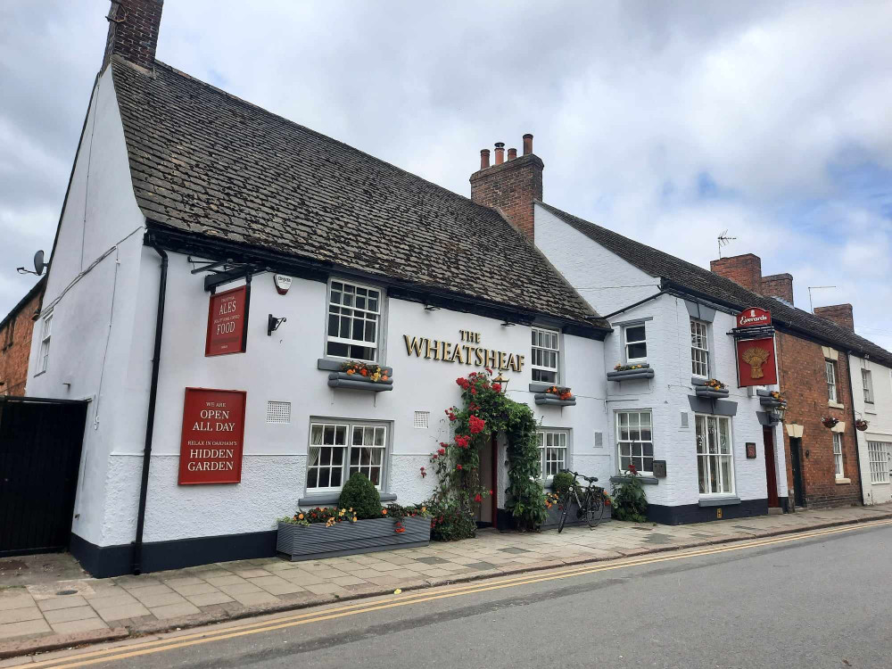 The Wheatsheaf in Oakham can be found on Northgate and serves pub classics. Image credit: Nub News. 