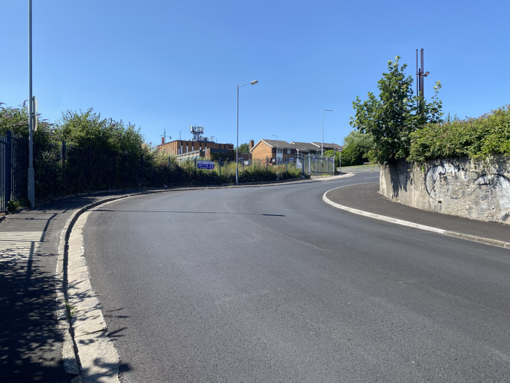 The improved road. The improved road.