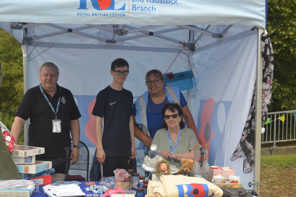 Multi generations at the Royal British Legion stall - such impressive work Multi generations at the Royal British Legion stall - such impressive work