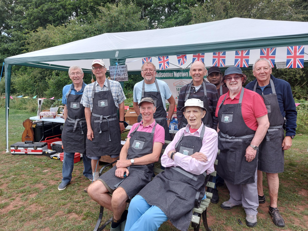 Some people think it is just a shed ..no so much more than that the Midsomer Norton Men's Shed crew Some people think it is just a shed ..no so much more than that the Midsomer Norton Men's Shed crew
