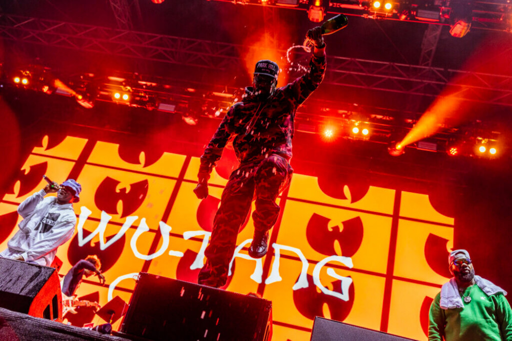 Wu Tang Clan headlined at the festival. Credit: NASS