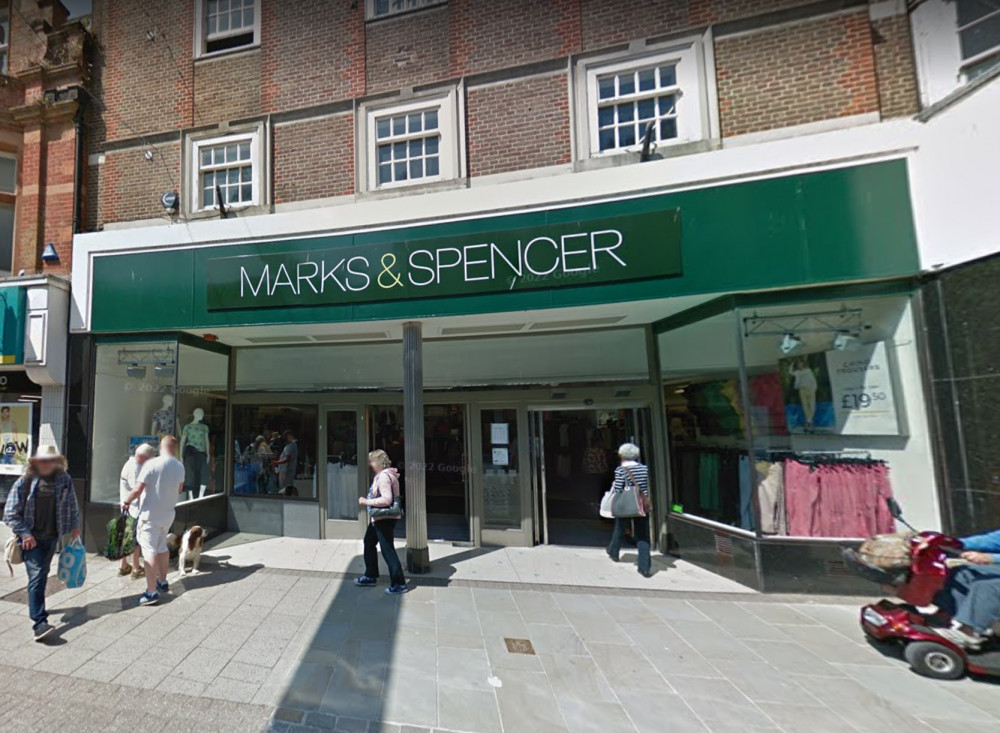 The former Marks & Spencer store in South Street, Dorchester