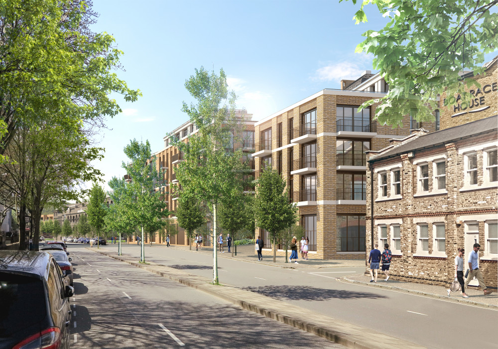 Artistic impression of what the completed scheme could look like (Credit Reselton Properties)