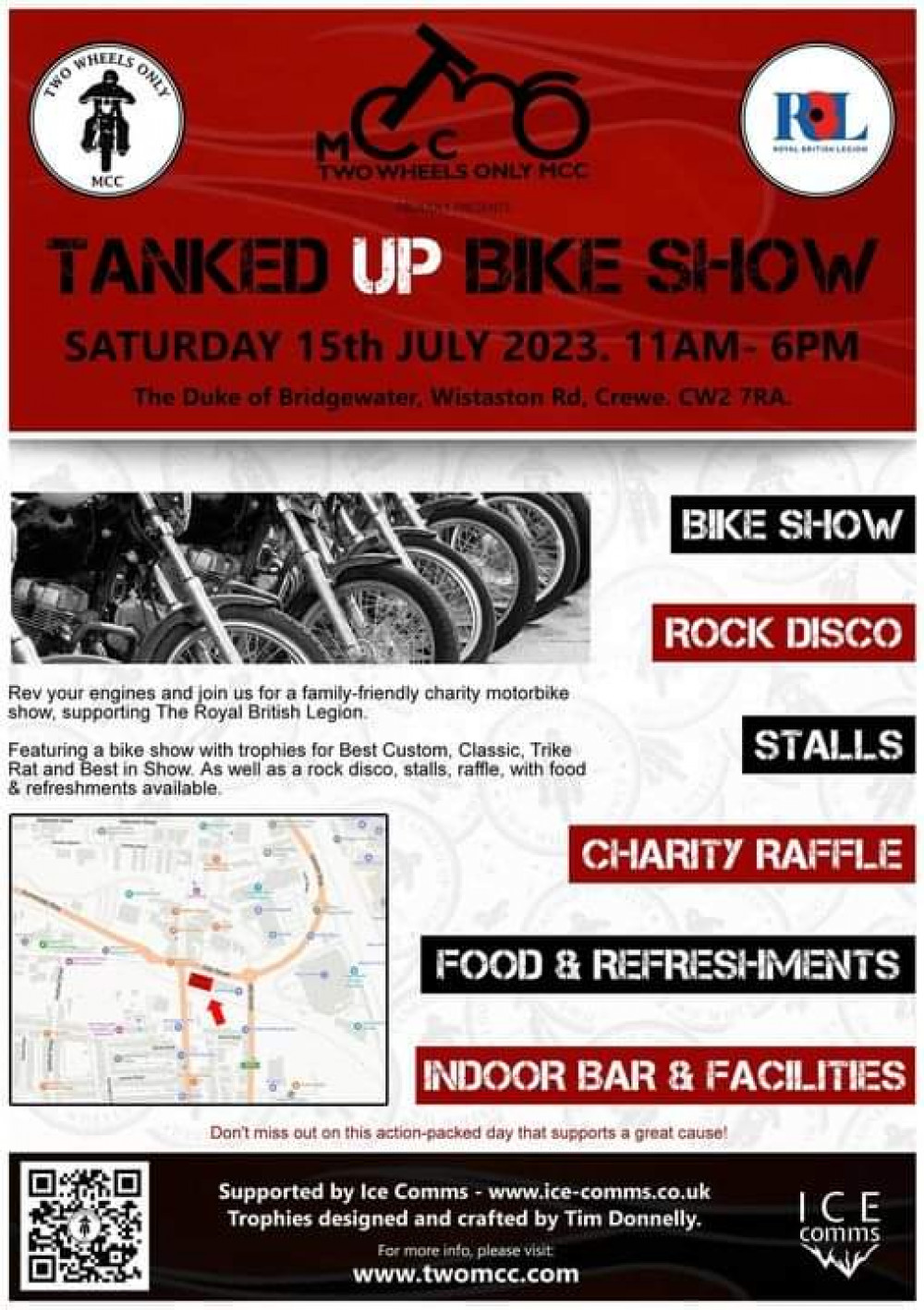 Annual Charity Bike Show at The Duke of Bridgewater. Annual Charity Bike Show at The Duke of Bridgewater.