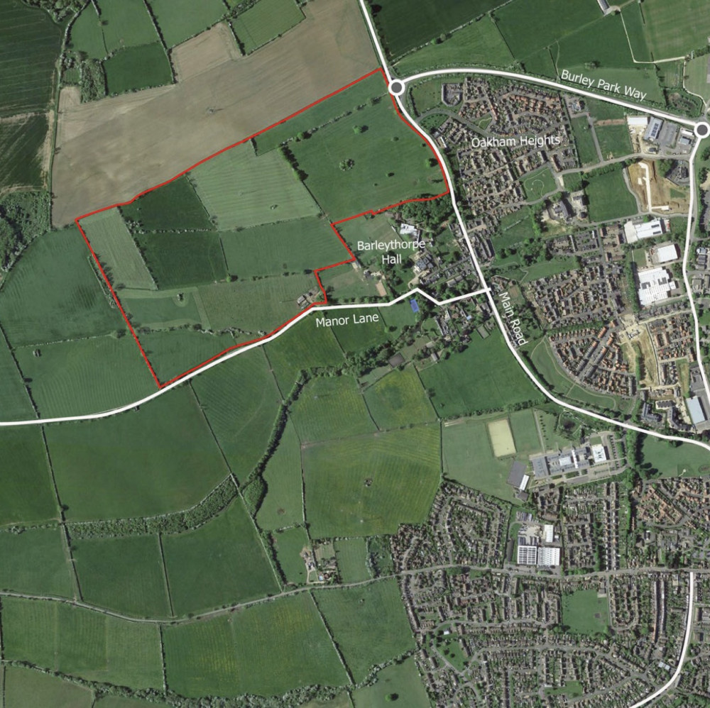 A 500-home build looks like it may not go ahead following the withdrawal of an appeal by the developers. Image credit: De Merke Estates. 