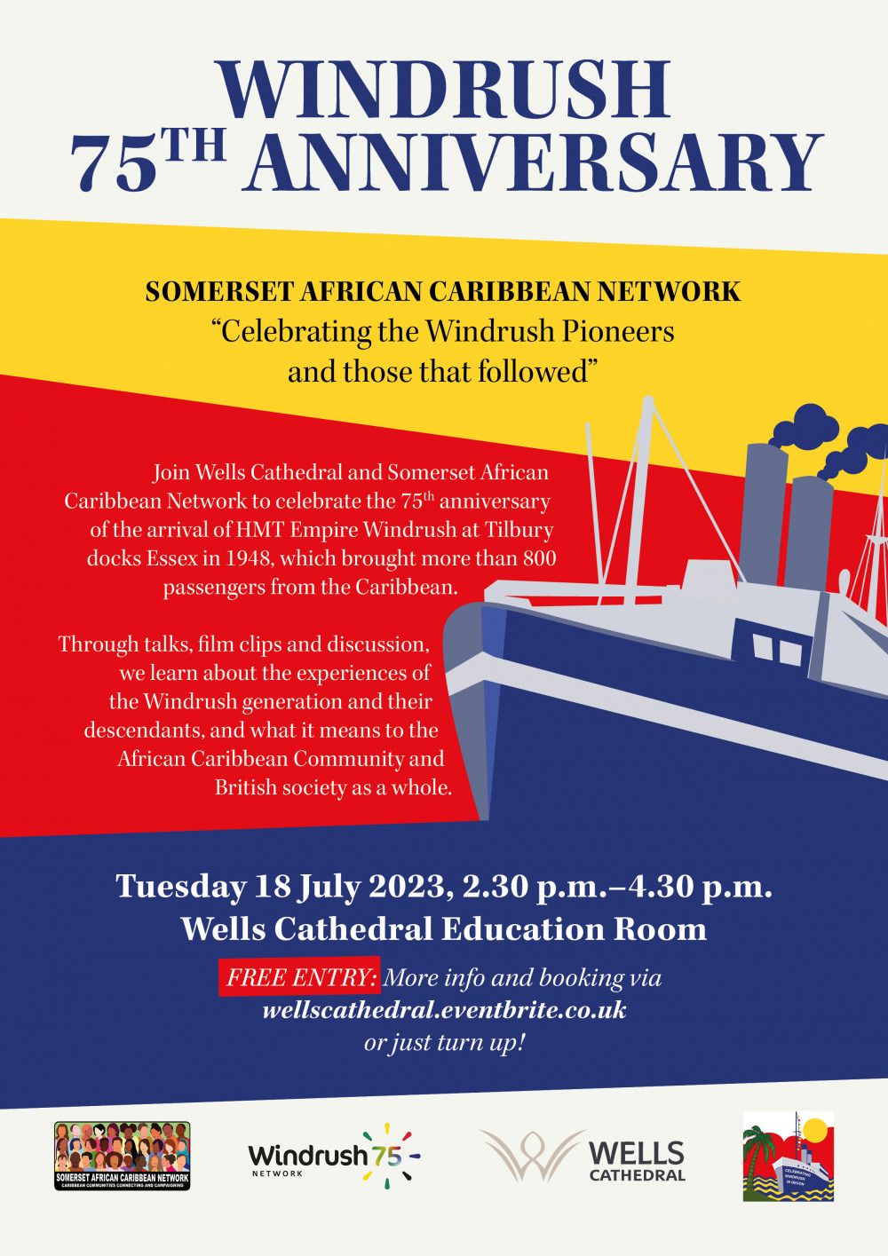 Windrush 75th Anniversary Celebration Event 
