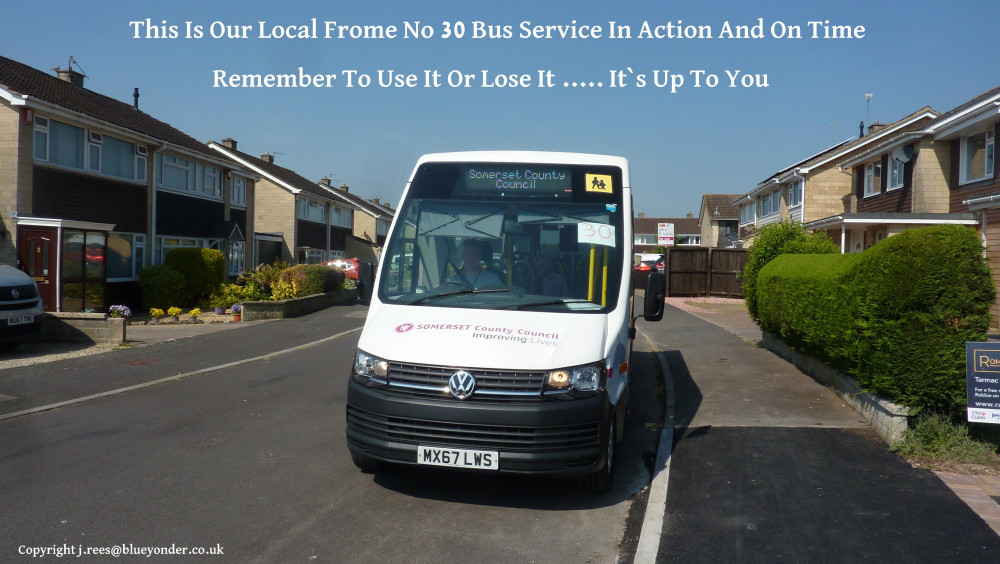 Support Your Local Bus Service .... Or Lose It Support Your Local Bus Service .... Or Lose It