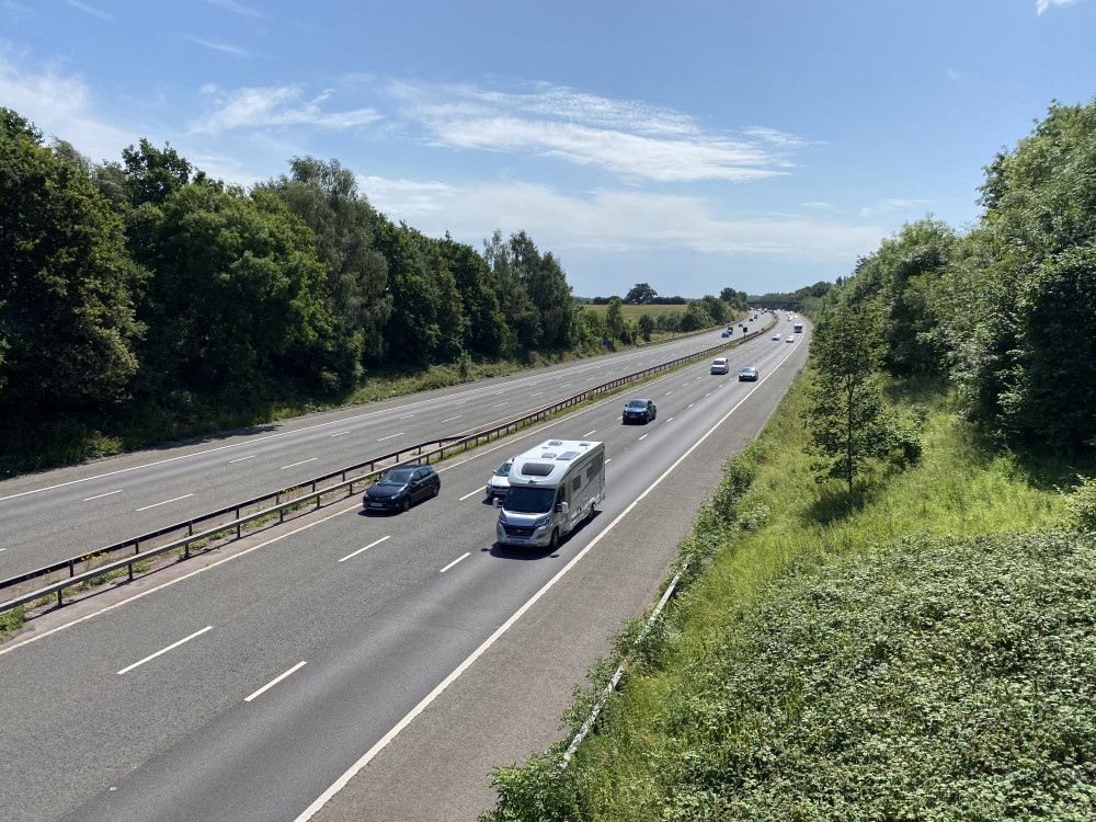 Warwickshire Police is appealing for witnesses following the M40 crash on Saturday (image by James Smith)