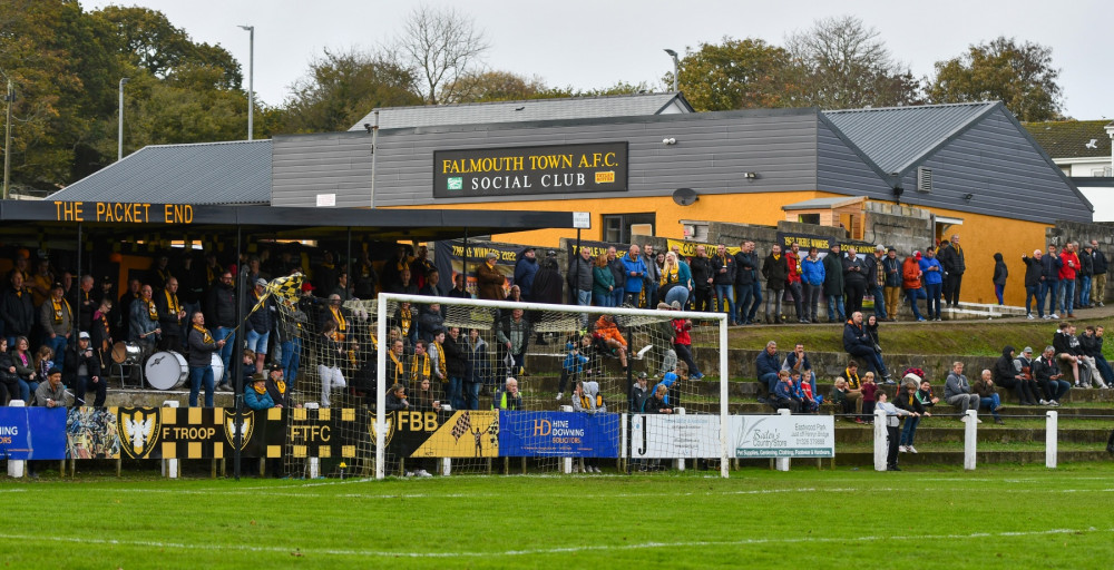 Falmouth Town's new signing played in a friendly at Bickland Park on the weekend. (Image: Falmouth Town) Falmouth Town's new signing played in a friendly at Bickland Park on the weekend. (Image: Falmouth Town)