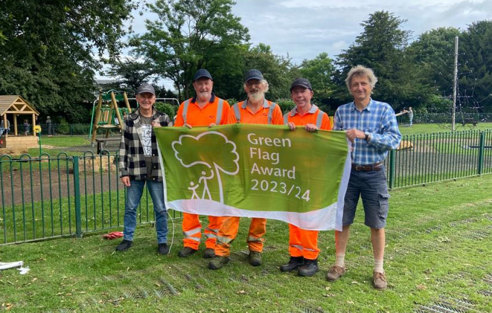 A green flag for Collett Park! 