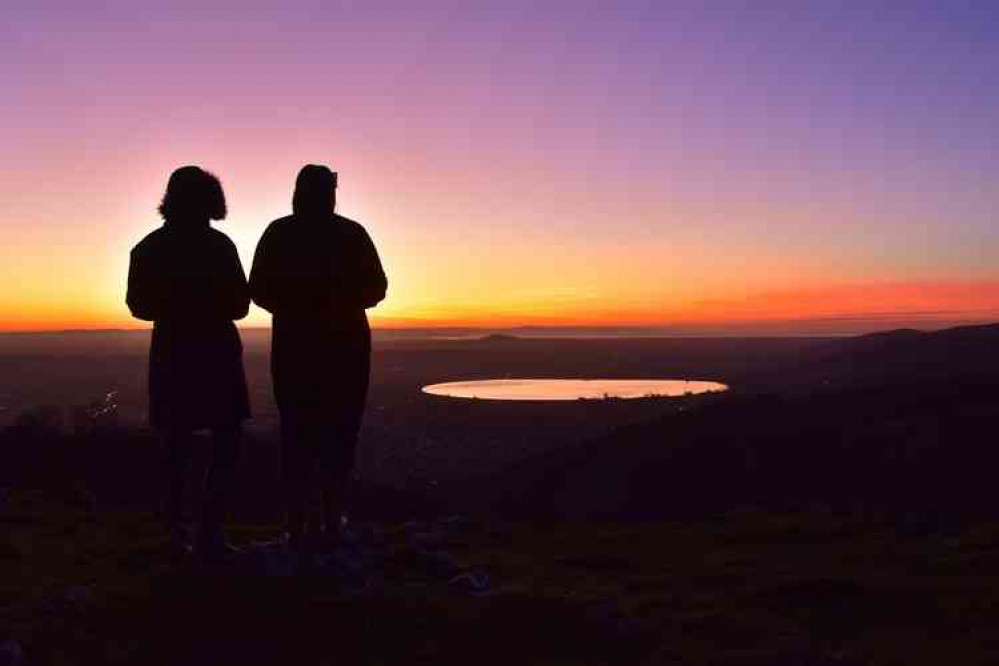 Looking across to Cheddar Reservoir (Photo: Craig Hooper)